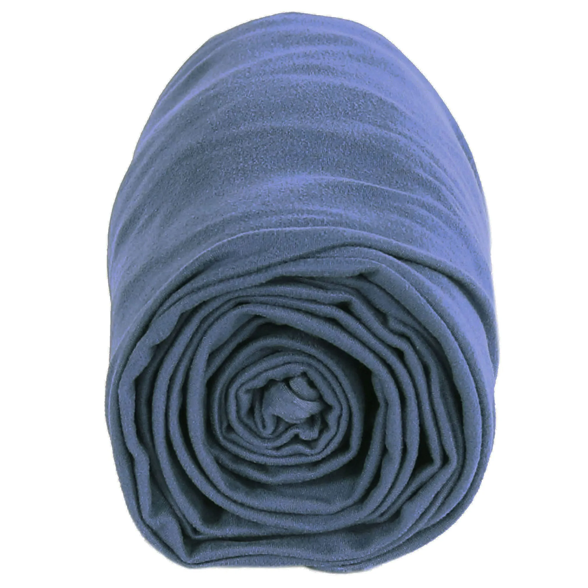 FabricLA DTY Double Brushed Polyester Spandex Knit Fabric | Periwrinkle Blue