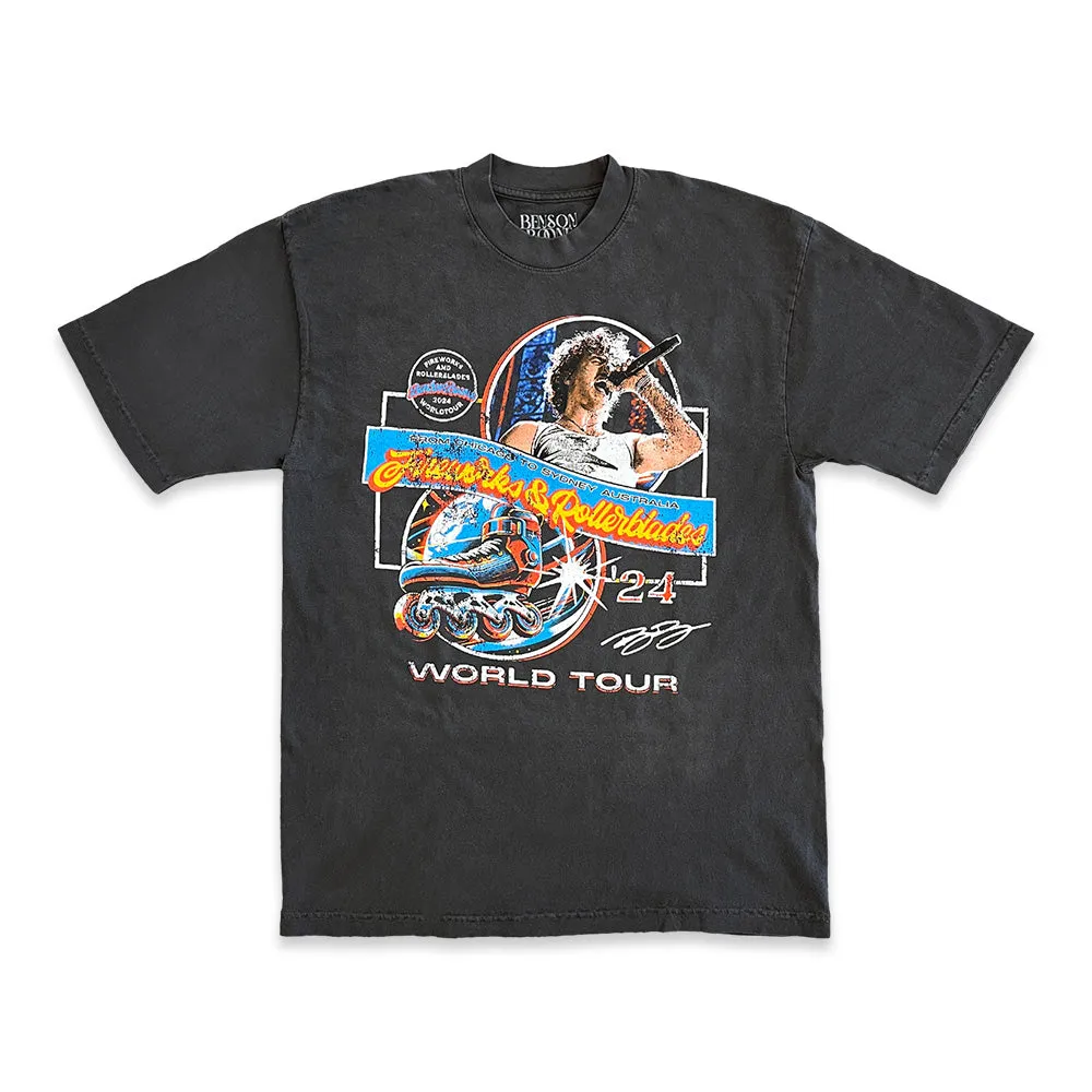 Fireworks & Rollerblades Tour Tee