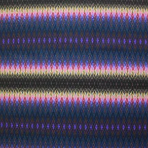 Fun Tribal Stripe Printed Spandex | Blue Moon Fabrics