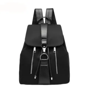 'Give Em Hell' Black Ring Clip Rucksack