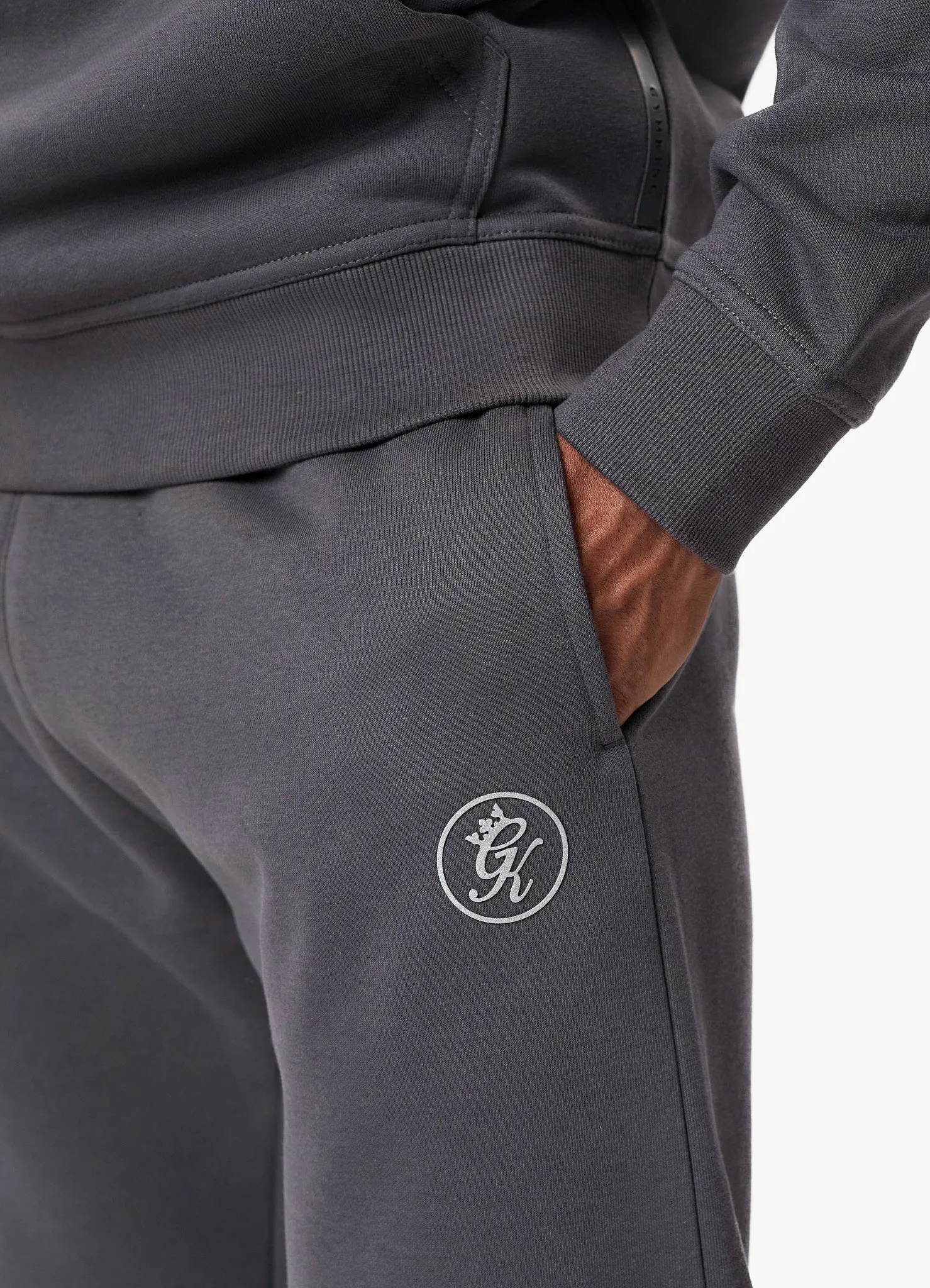 Gym King Pro Logo Jogger - Graphite