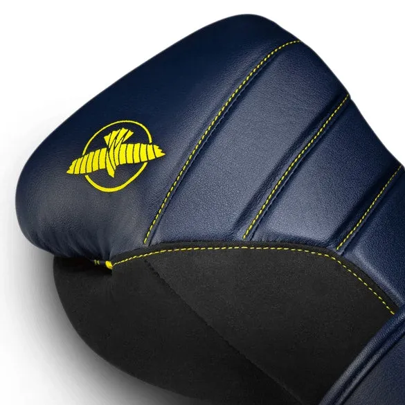 HAYABUSA T3 BOXING GLOVES - NAVY/YELLOW