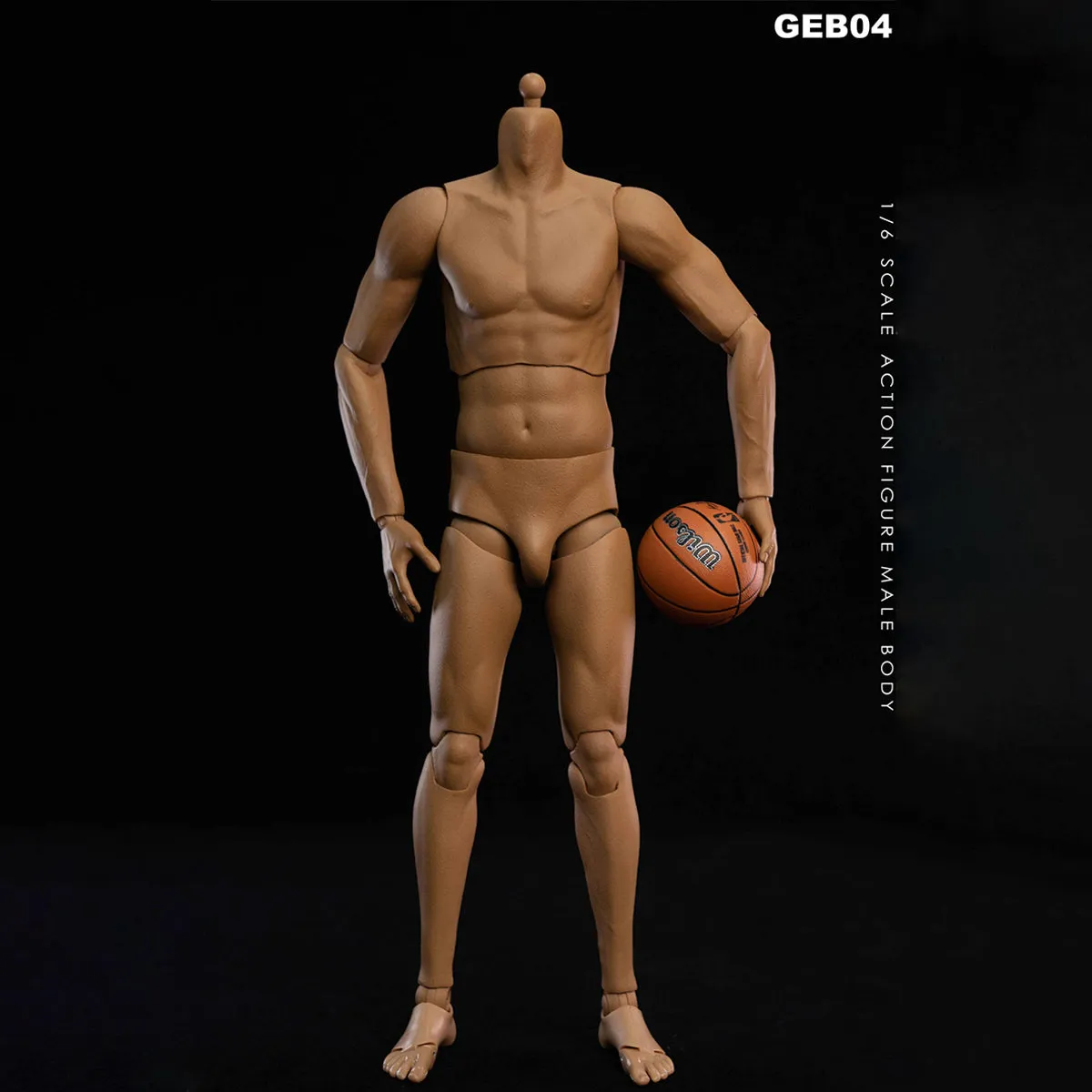 HiPlay Genesis Emen, EB Original NBA Basketball Star Plain Male Body - Carter, Figure Body