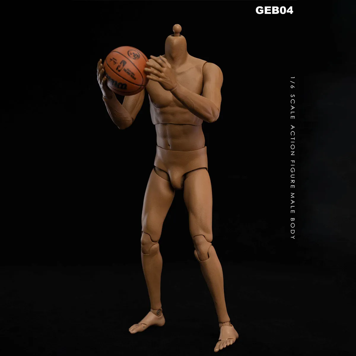 HiPlay Genesis Emen, EB Original NBA Basketball Star Plain Male Body - Carter, Figure Body