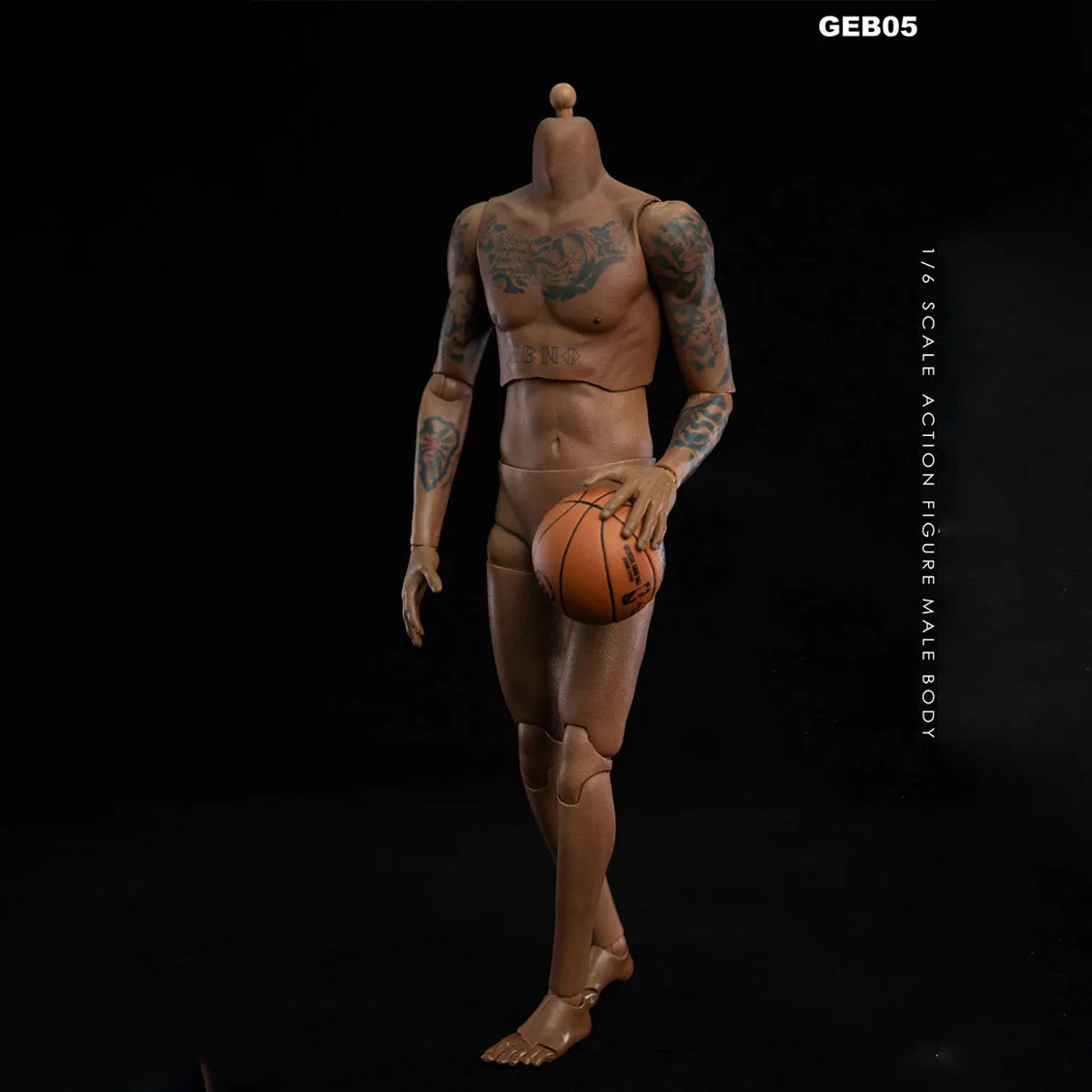 HiPlay Genesis Emen, EB Original NBA Basketball Star Plain Male Body - Morant, Figure Body