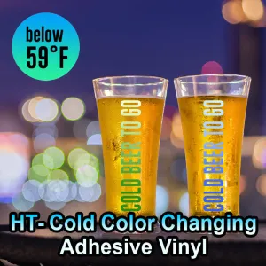 HT-Cold Color Changing Adhesive Vinyl 20" Roll (Yard)