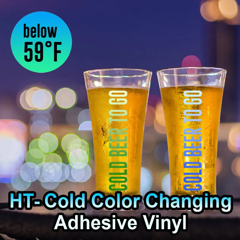 HT-Cold Color Changing Adhesive Vinyl 20" Roll (Yard)