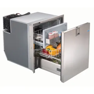 Isotherm Drawer 65 Stainless Steel Refrigerator with Freezer Compartment