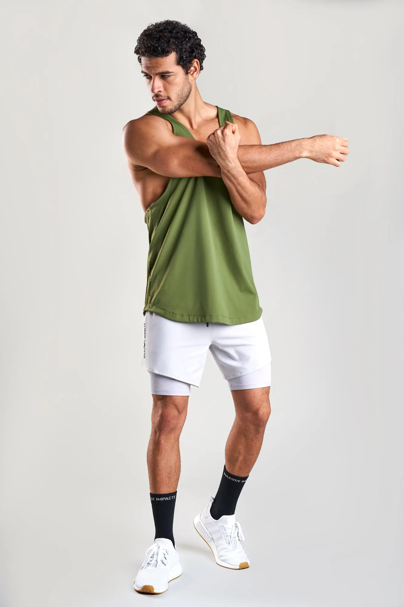 J025MI Recycled Nylon Gym Tank