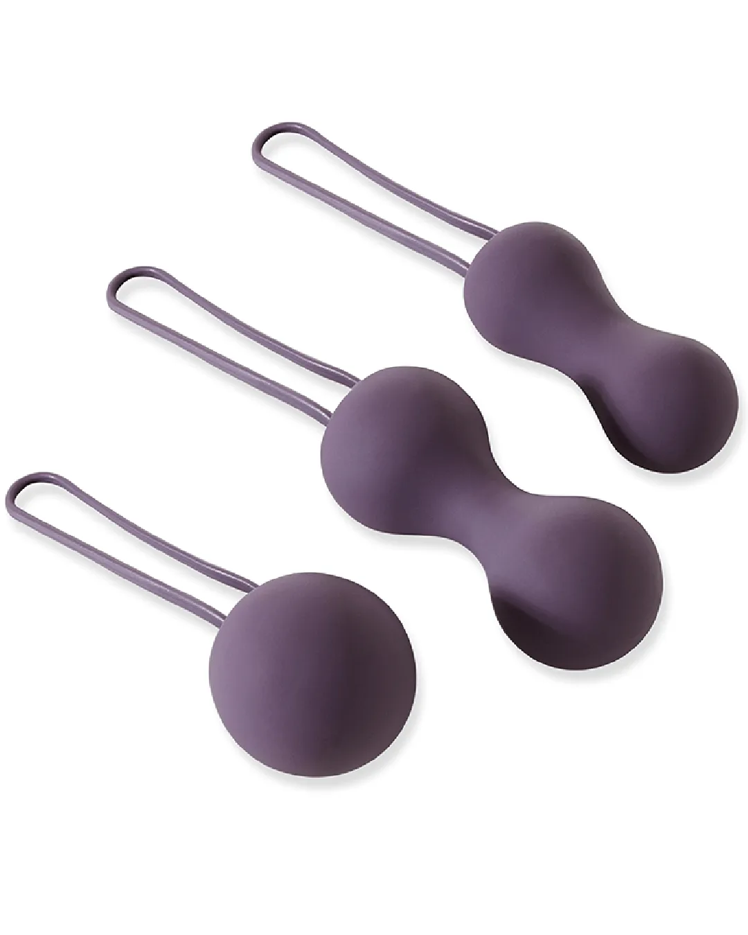 Je Joue Ami 3 Step Silicone Kegel Ball Exerciser Set - Purple