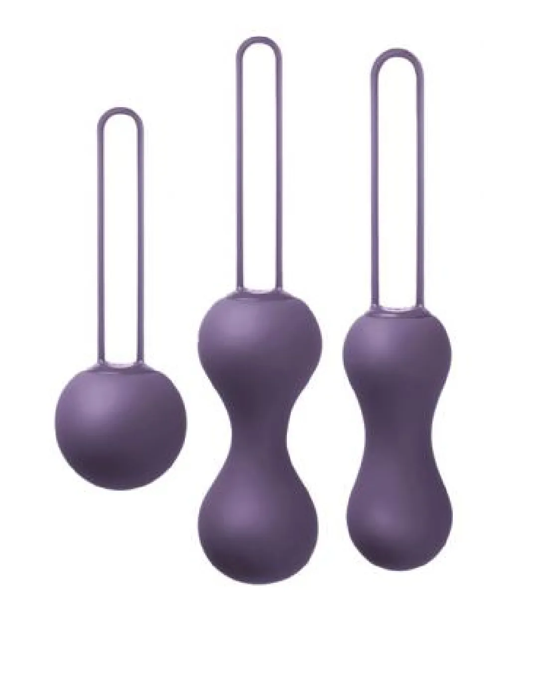 Je Joue Ami 3 Step Silicone Kegel Ball Exerciser Set - Purple