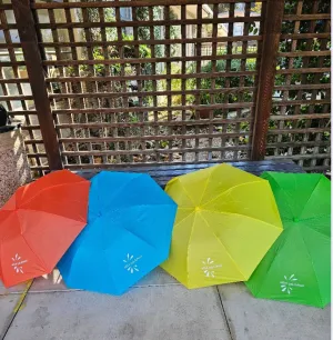 Lab School Compact Umbrellas (Splash Logo)