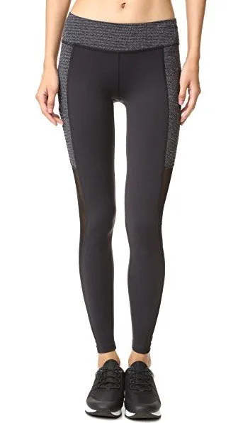 Last Chance! Beyond Yoga Row Pocket Mesh Long Leggings RCSP3182