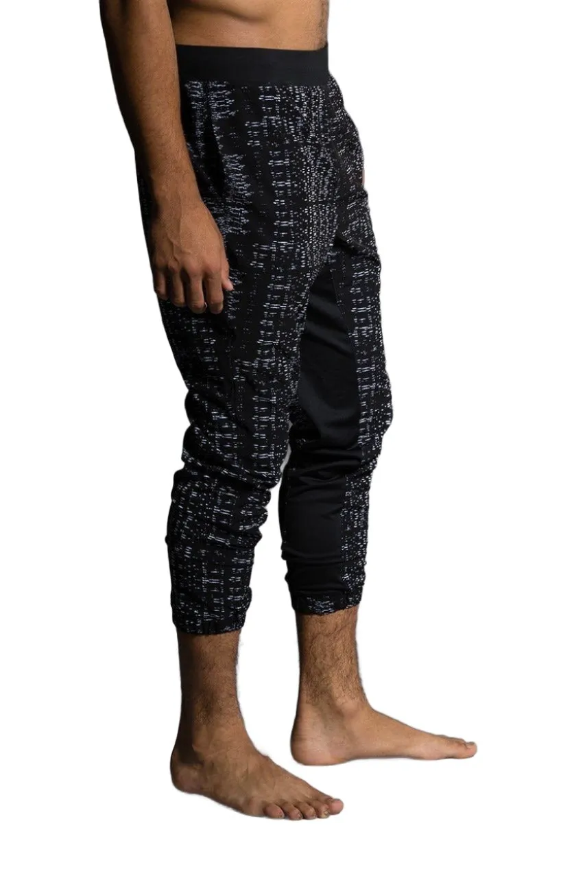 Last Chance! Onzie Yoga Mens Woven Pant 507 Levels