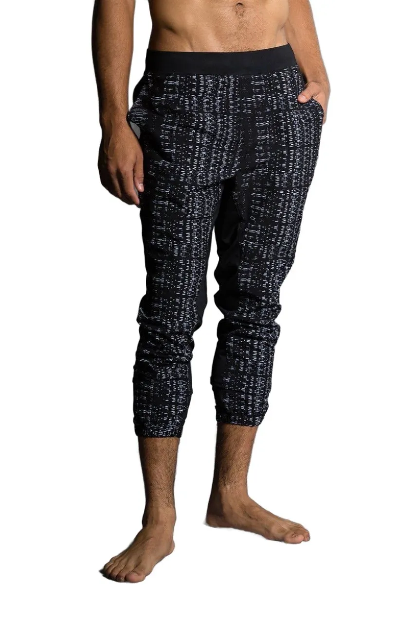 Last Chance! Onzie Yoga Mens Woven Pant 507 Levels