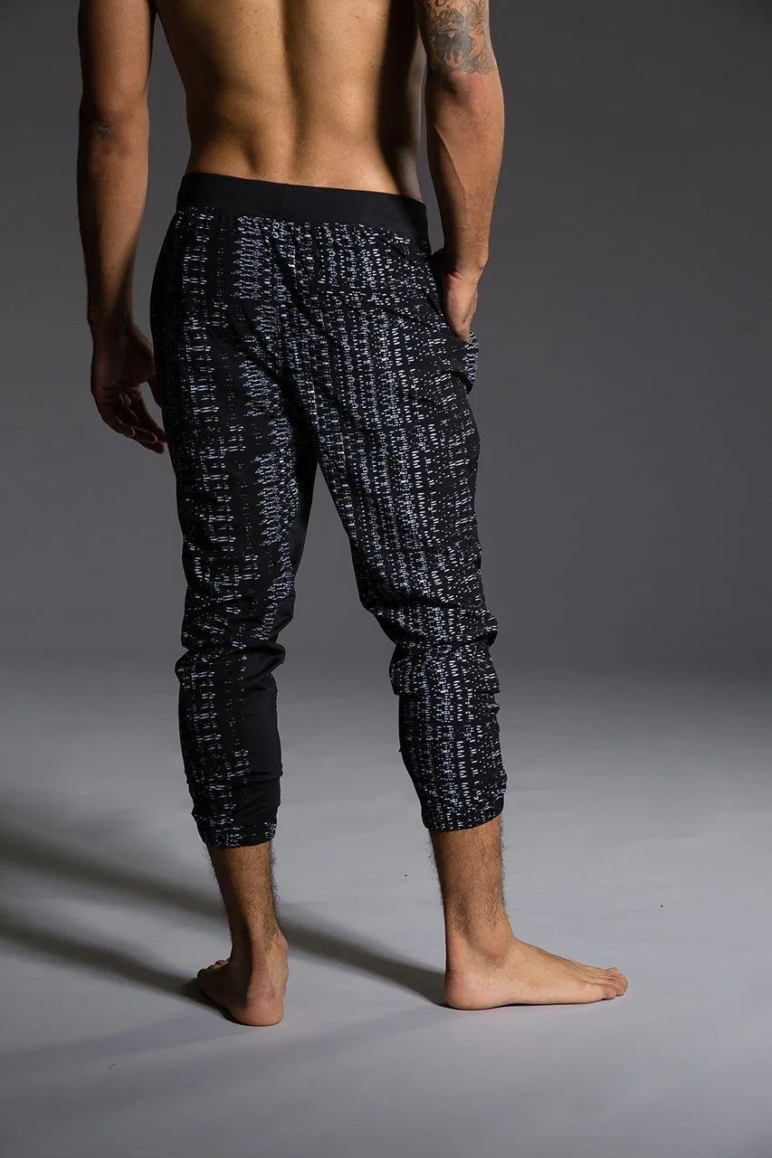 Last Chance! Onzie Yoga Mens Woven Pant 507 Levels