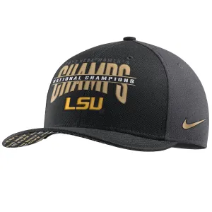 LSU Tigers 2023 Women's Basketball National Champions Locker Room Cap