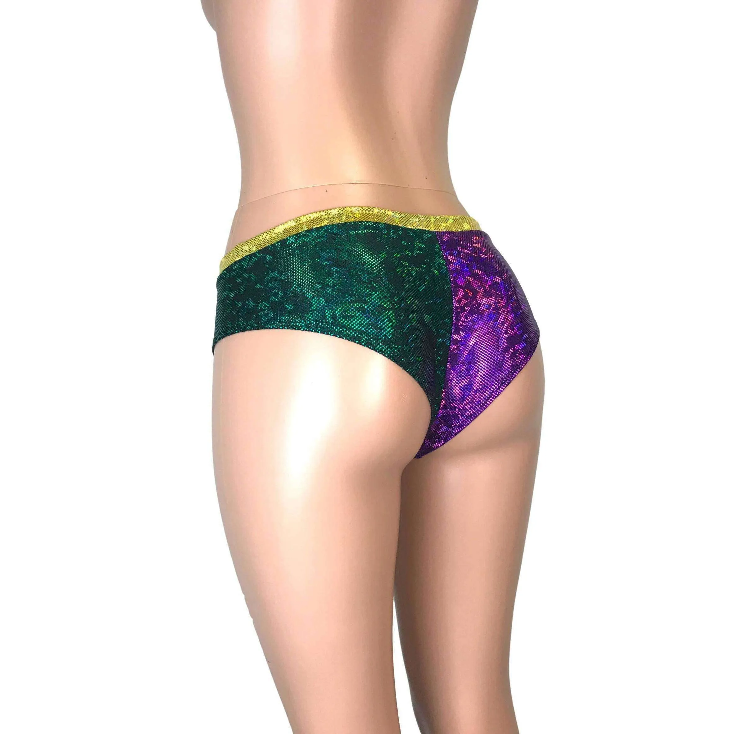 Mardi Gras Cheeky Bikini