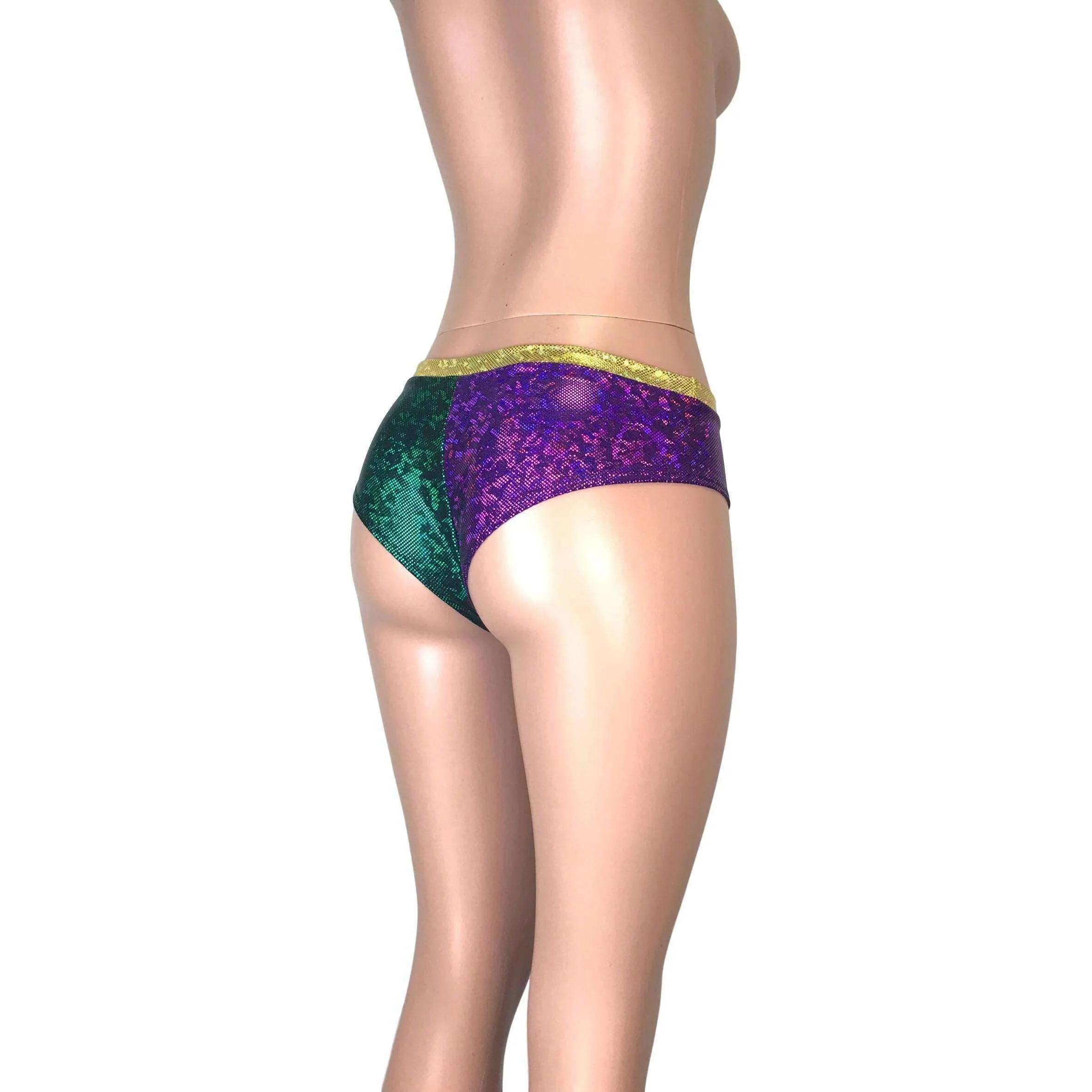 Mardi Gras Cheeky Bikini