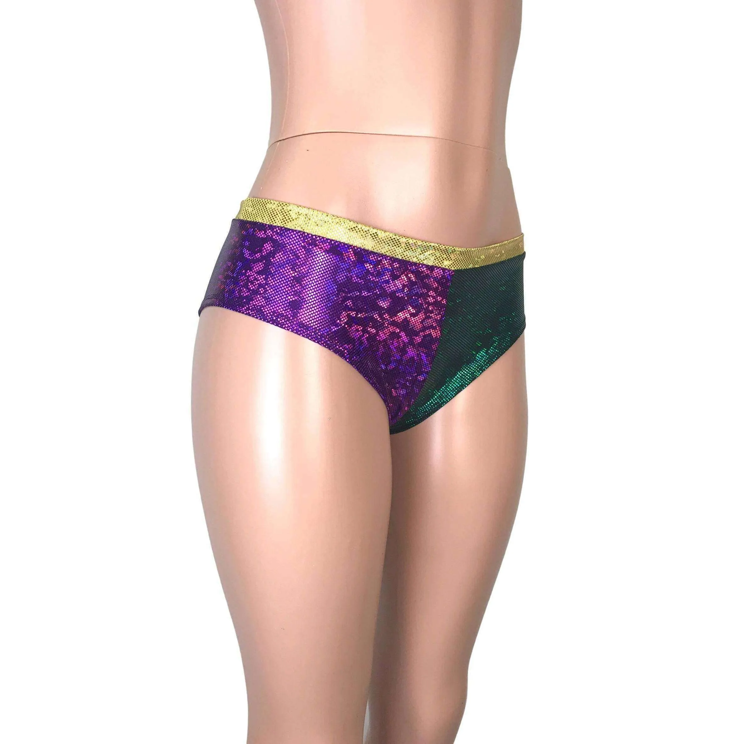 Mardi Gras Cheeky Bikini