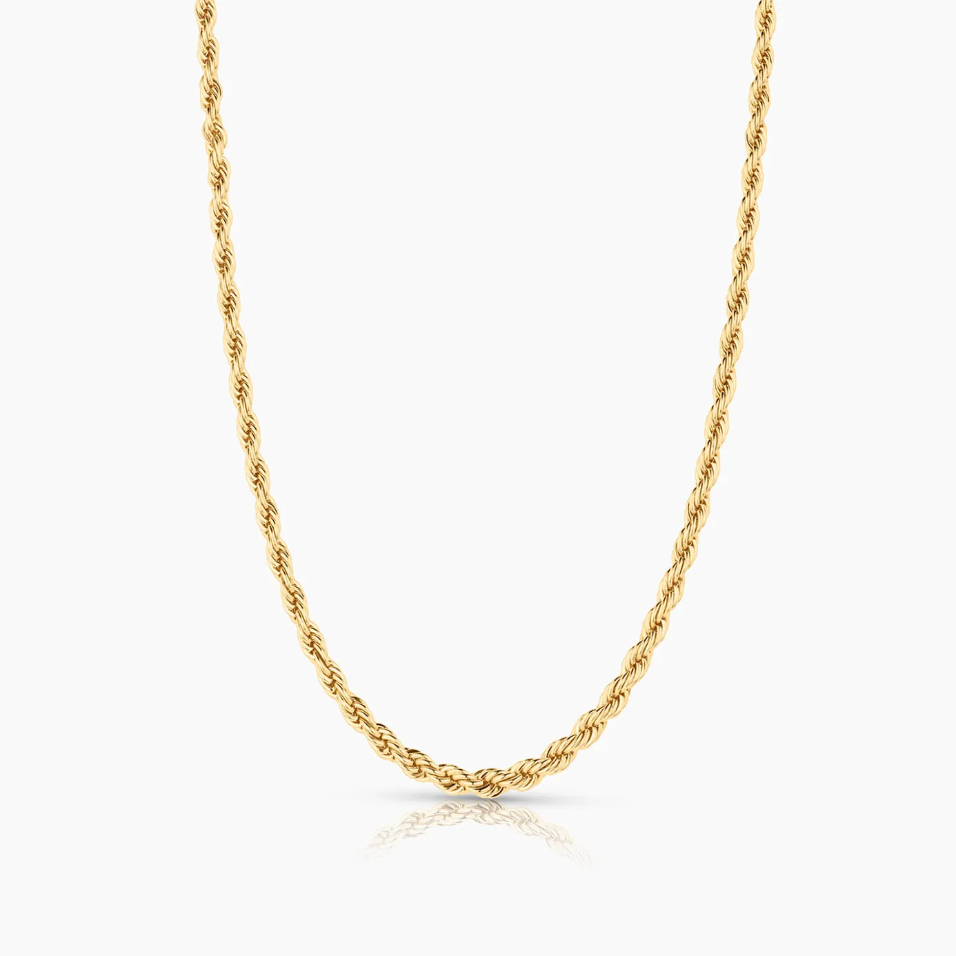 Mini Bowie Rope Necklace GP