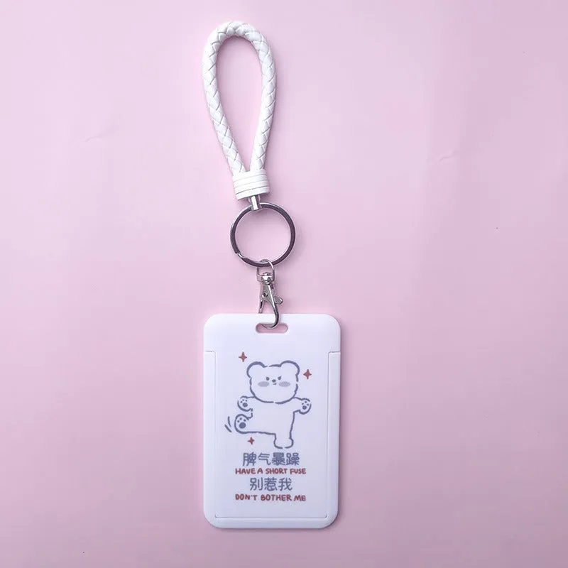 Multipurpose Student ID Card Holder - Bear Series