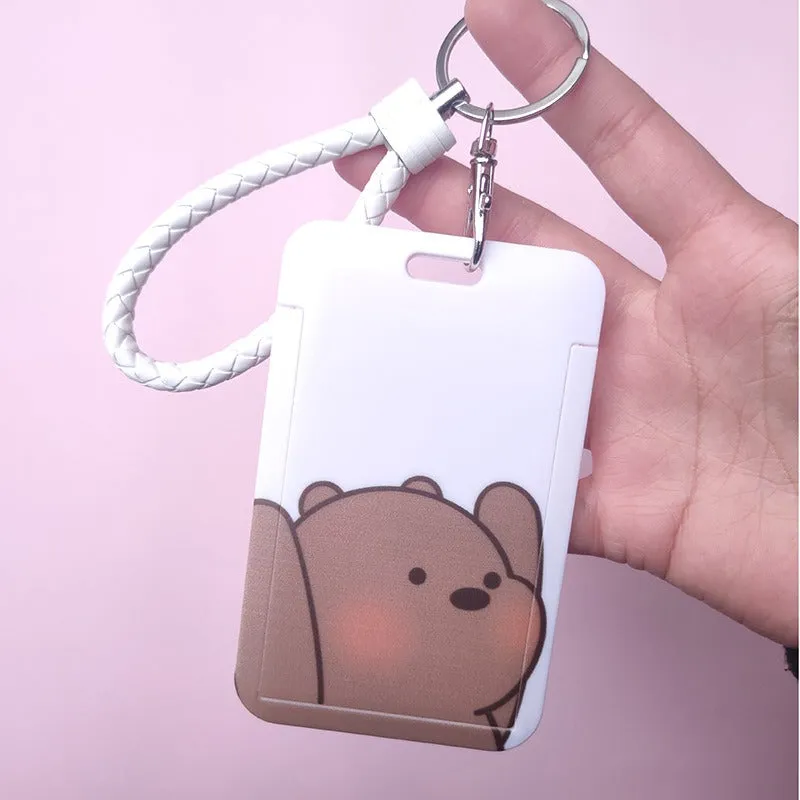 Multipurpose Student ID Card Holder - Bear Series