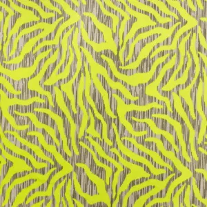 Neon Tiger Printed Spandex | Blue Moon Fabrics