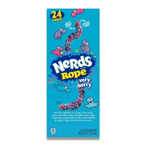 Nerds - Rope Candy, Very Berry - 0.92 Oz - 24 Ct Each