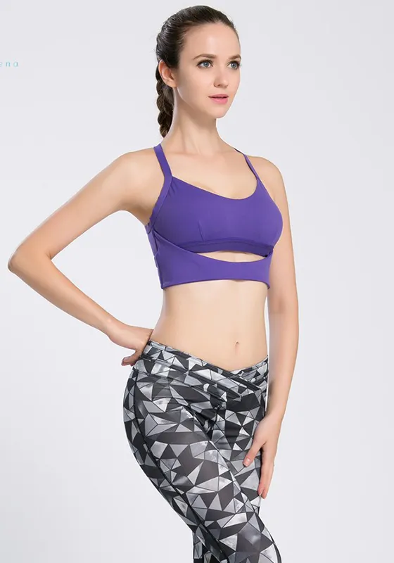 No-Bounce Support Yoga Bra