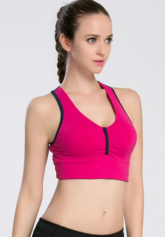 Non-Slip Cross Strap Bra