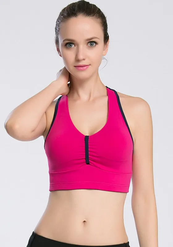 Non-Slip Cross Strap Bra