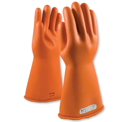 Novax Electrician Rubber Gloves Class 1 Orange