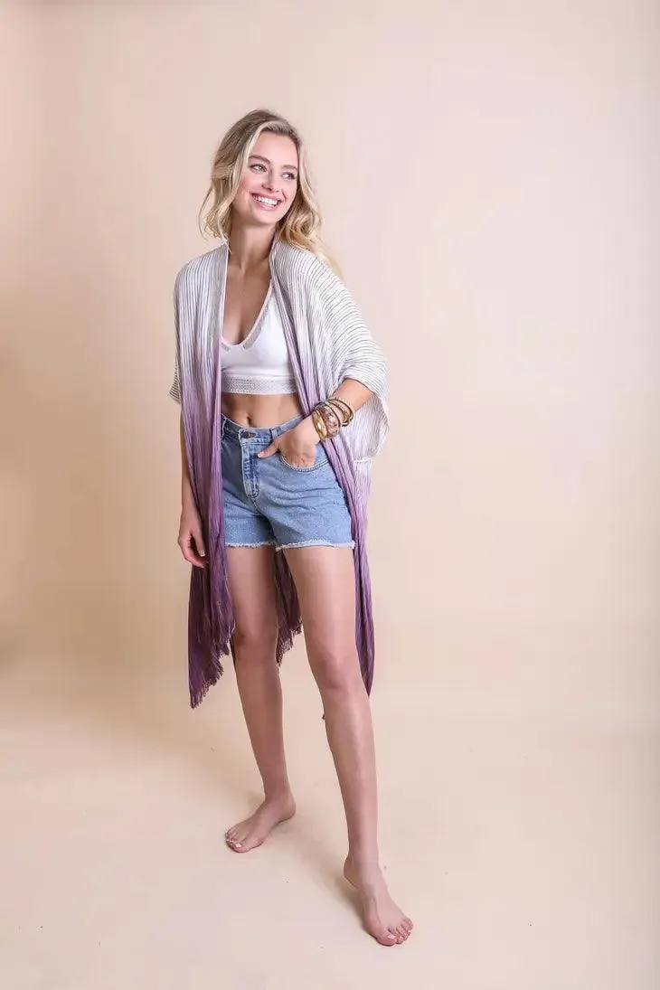 Ombre Shine Bohemian Kimono