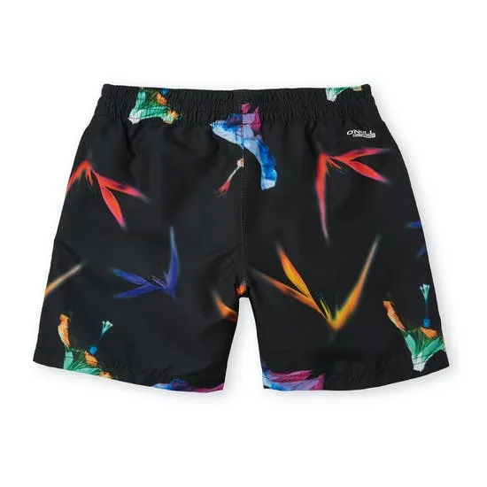 Oneill Print Shorts Boys Black Floral