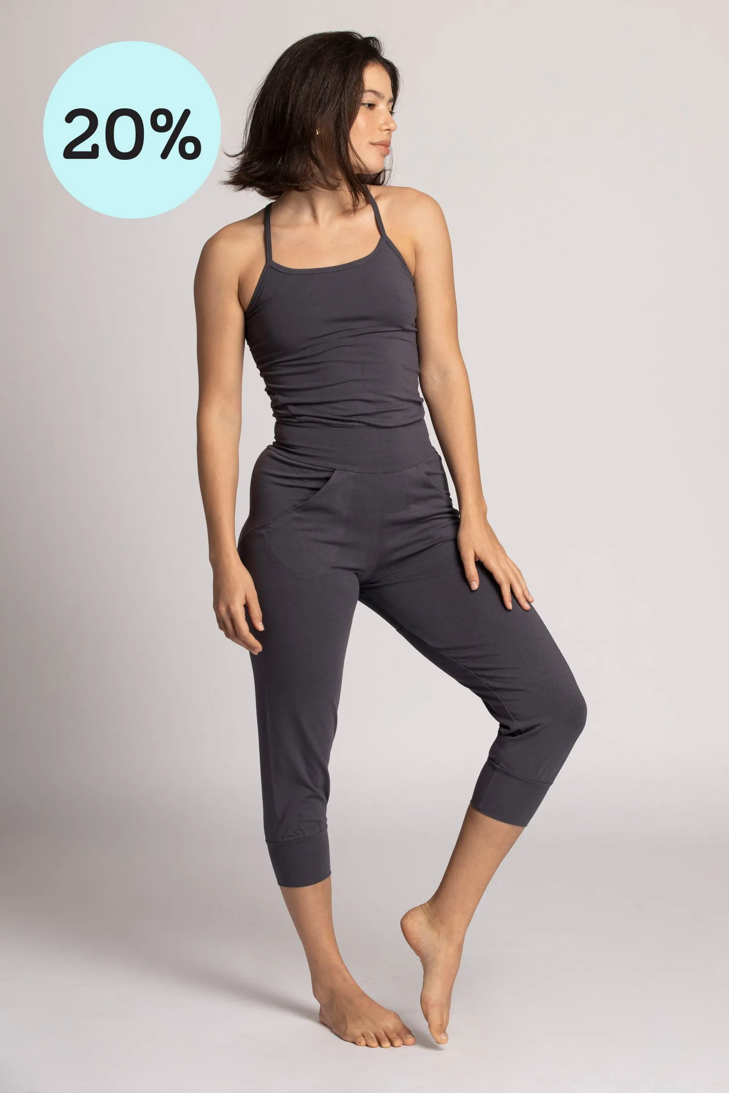 Organic Cotton Yoga Jumpsuit