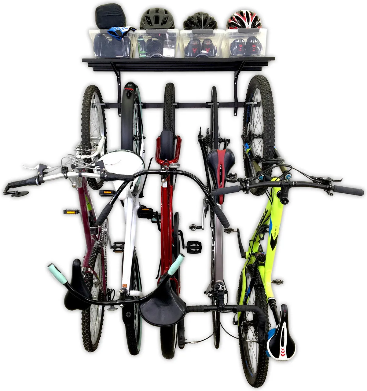 OUTLET | 5 Bike Essential Wall Rack   Shelf