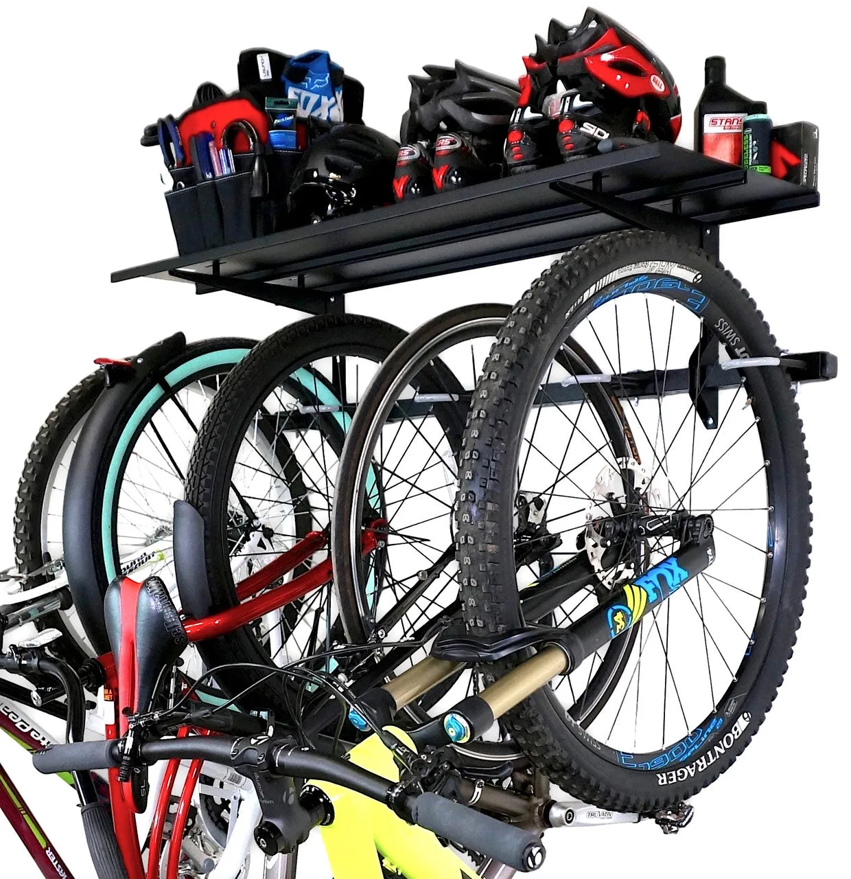 OUTLET | 5 Bike Essential Wall Rack   Shelf