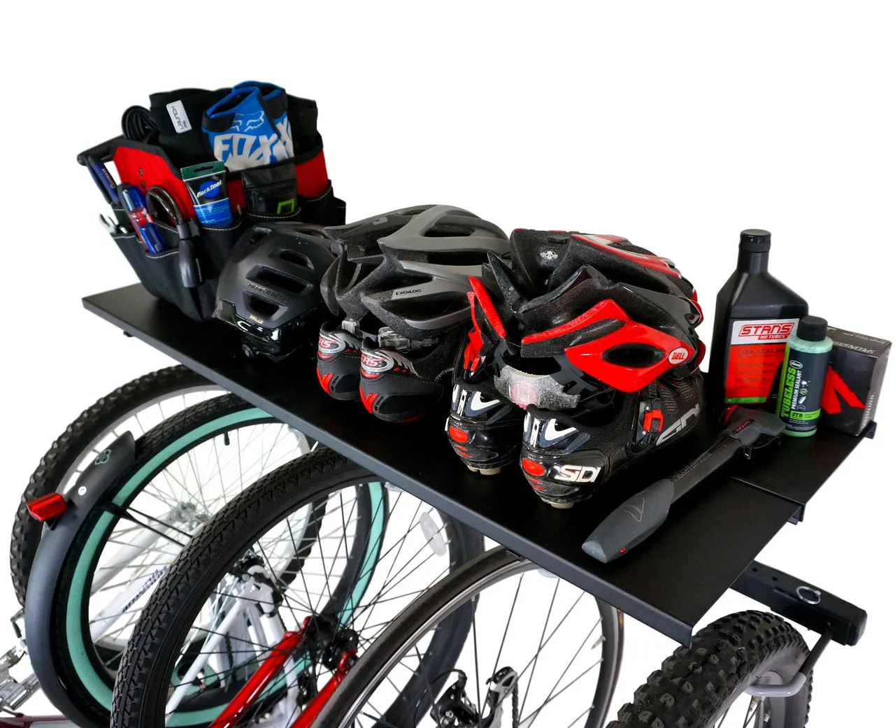 OUTLET | 5 Bike Essential Wall Rack   Shelf