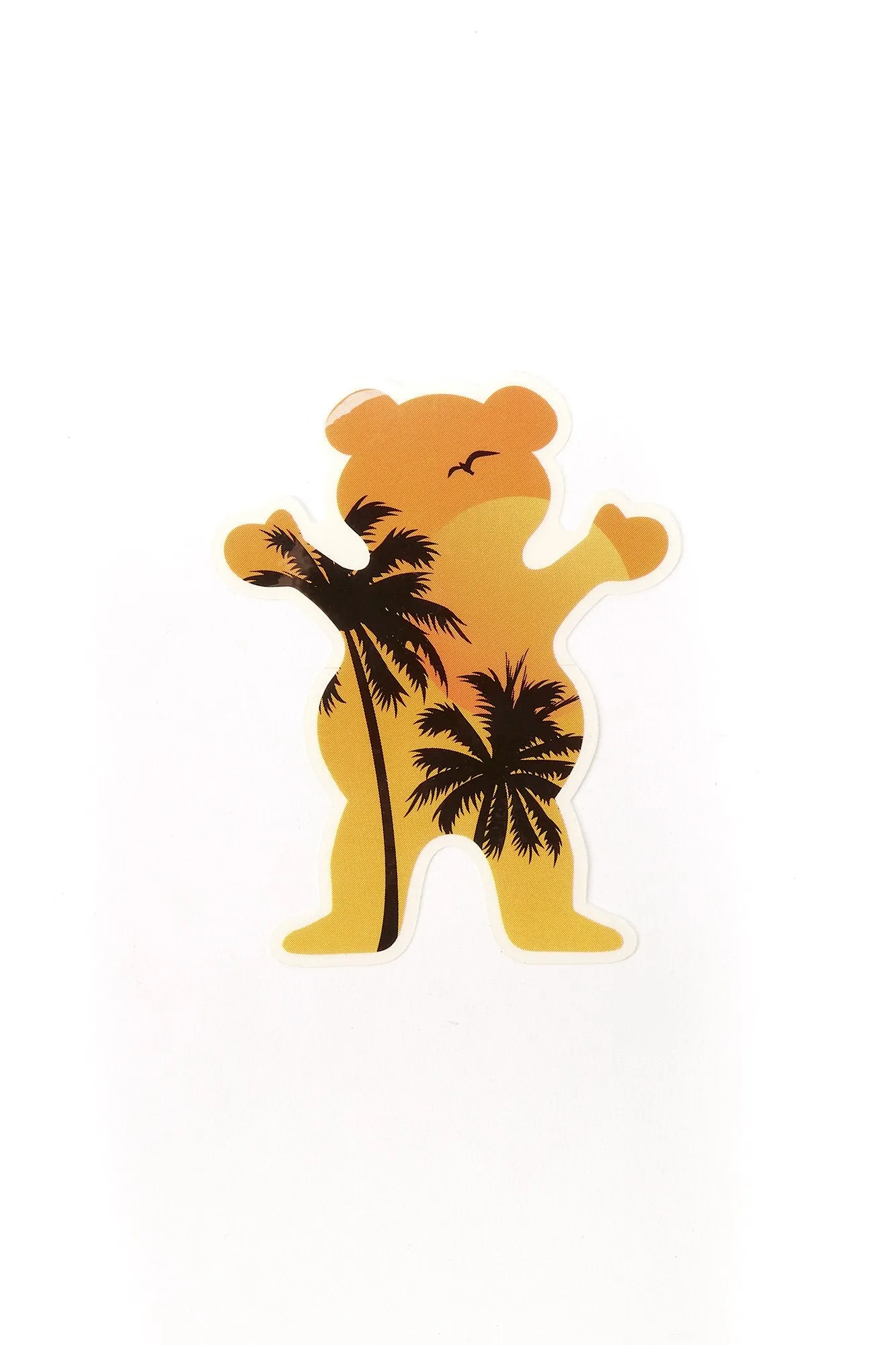 Palm Tree Bear 5" Sticker