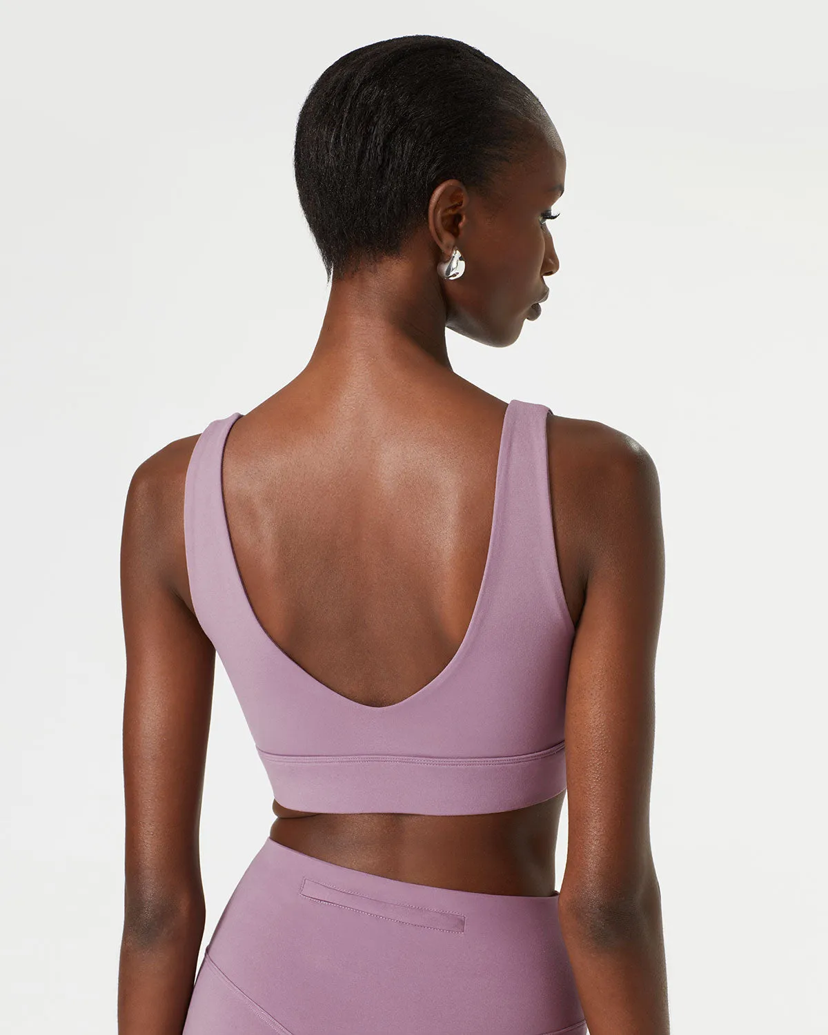 Plunge Neck Yoga Bralette