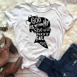 Psalm Bible Verse T-shirt