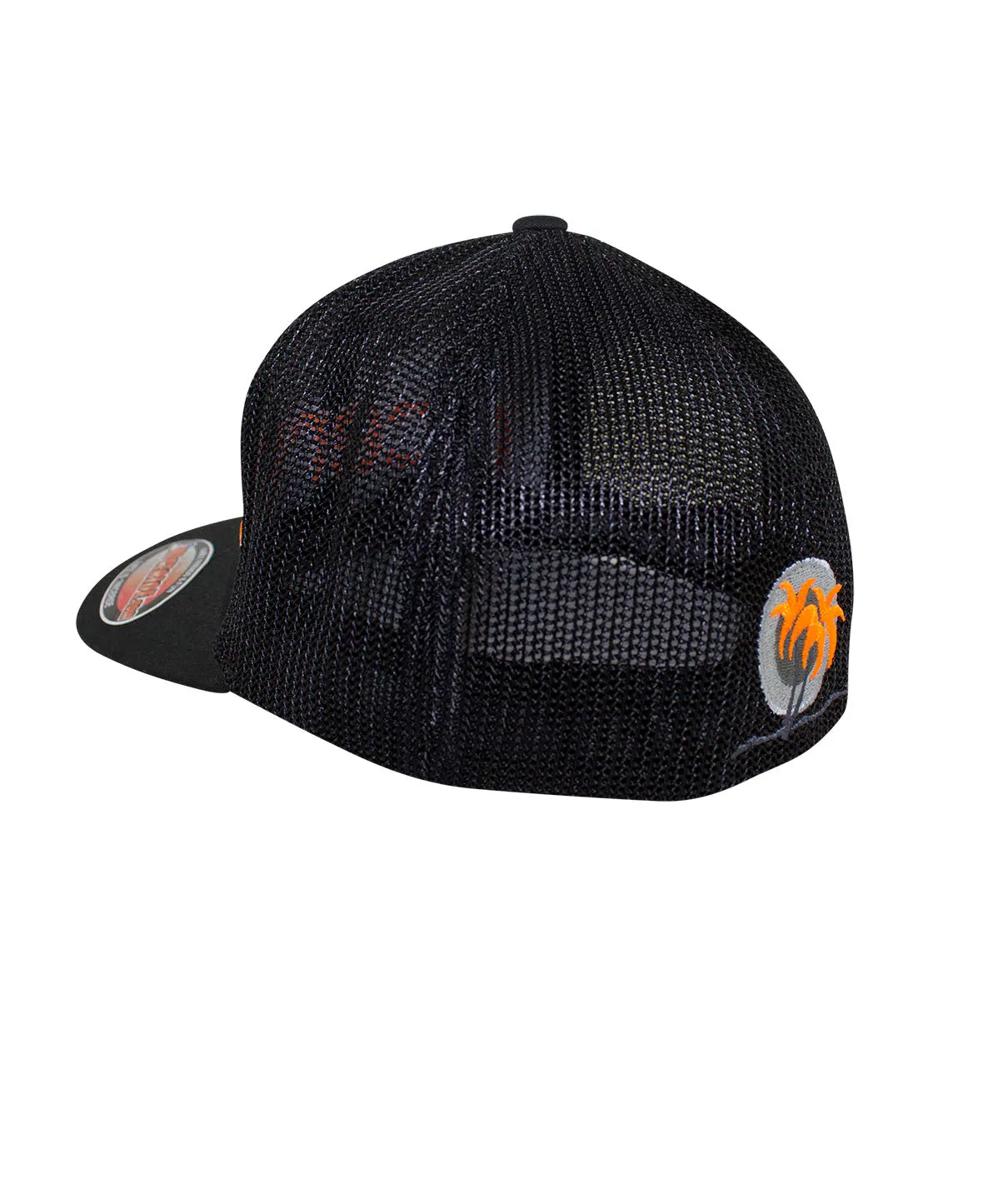 "Bold Tower" Black Meshback Flexfit Hat