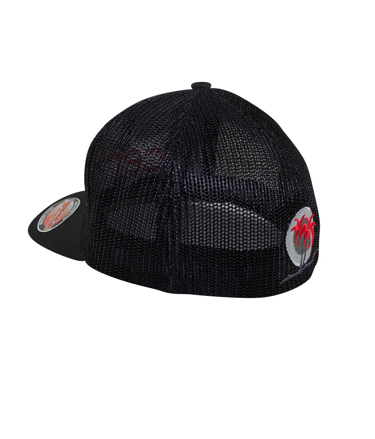 "Bold Tower" Black Meshback Flexfit Hat