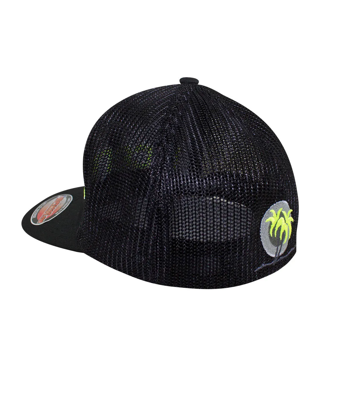 "Bold Tower" Black Meshback Flexfit Hat