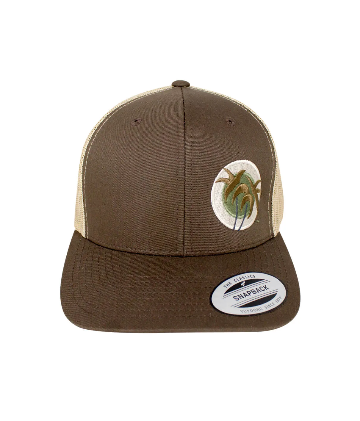 "Classic Palm Camo" Retro Trucker Hat