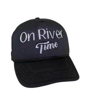 "On River Time" Foam Trucker Novelty Hat