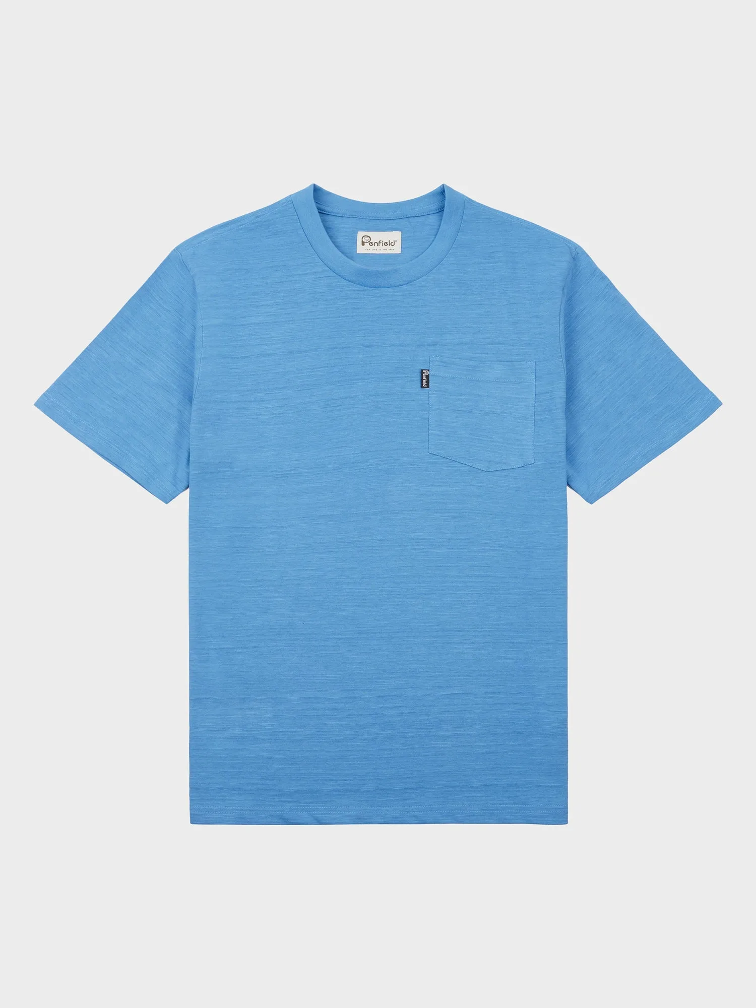 Slub Pocket T-Shirt in Riviera