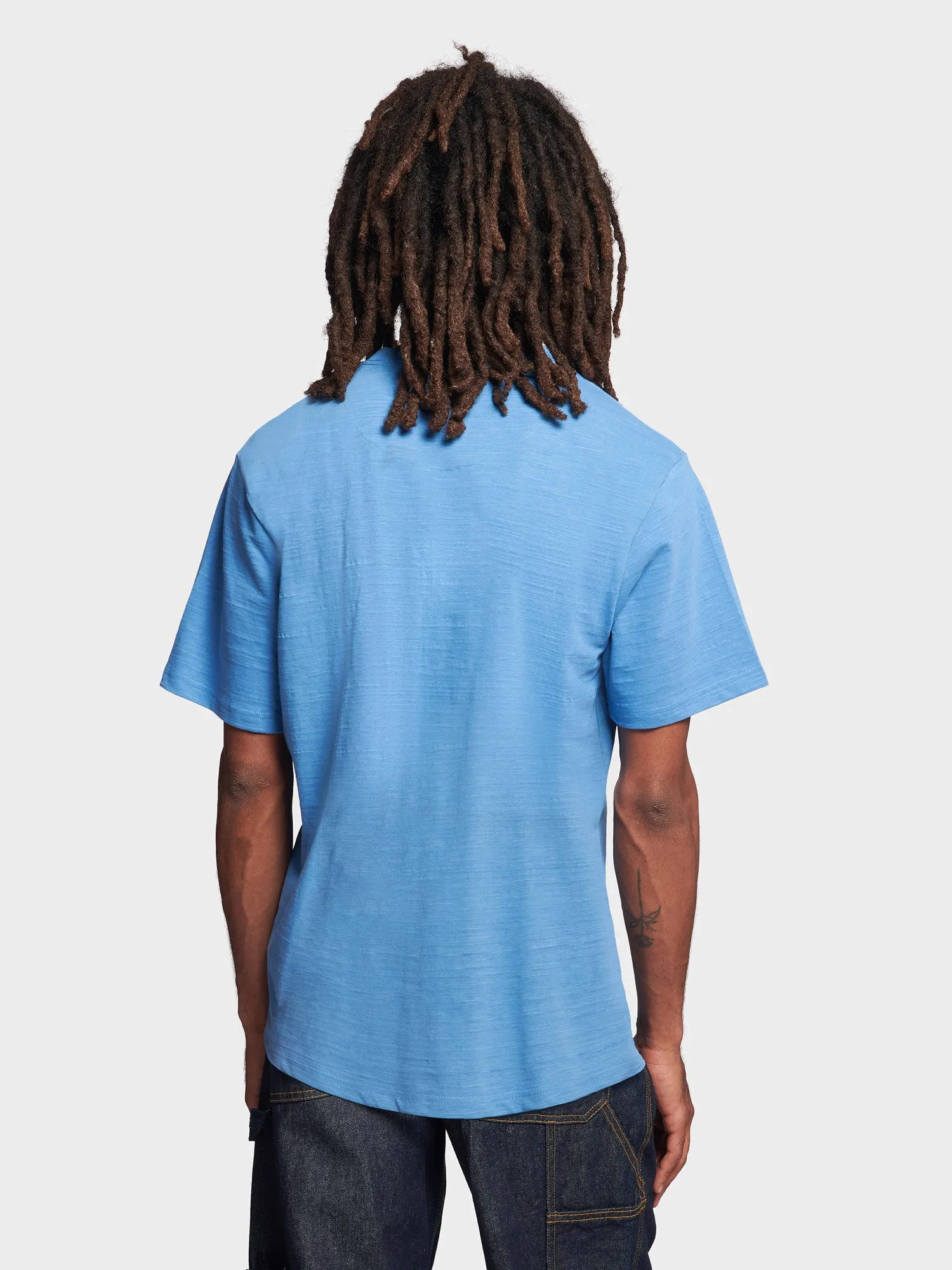 Slub Pocket T-Shirt in Riviera