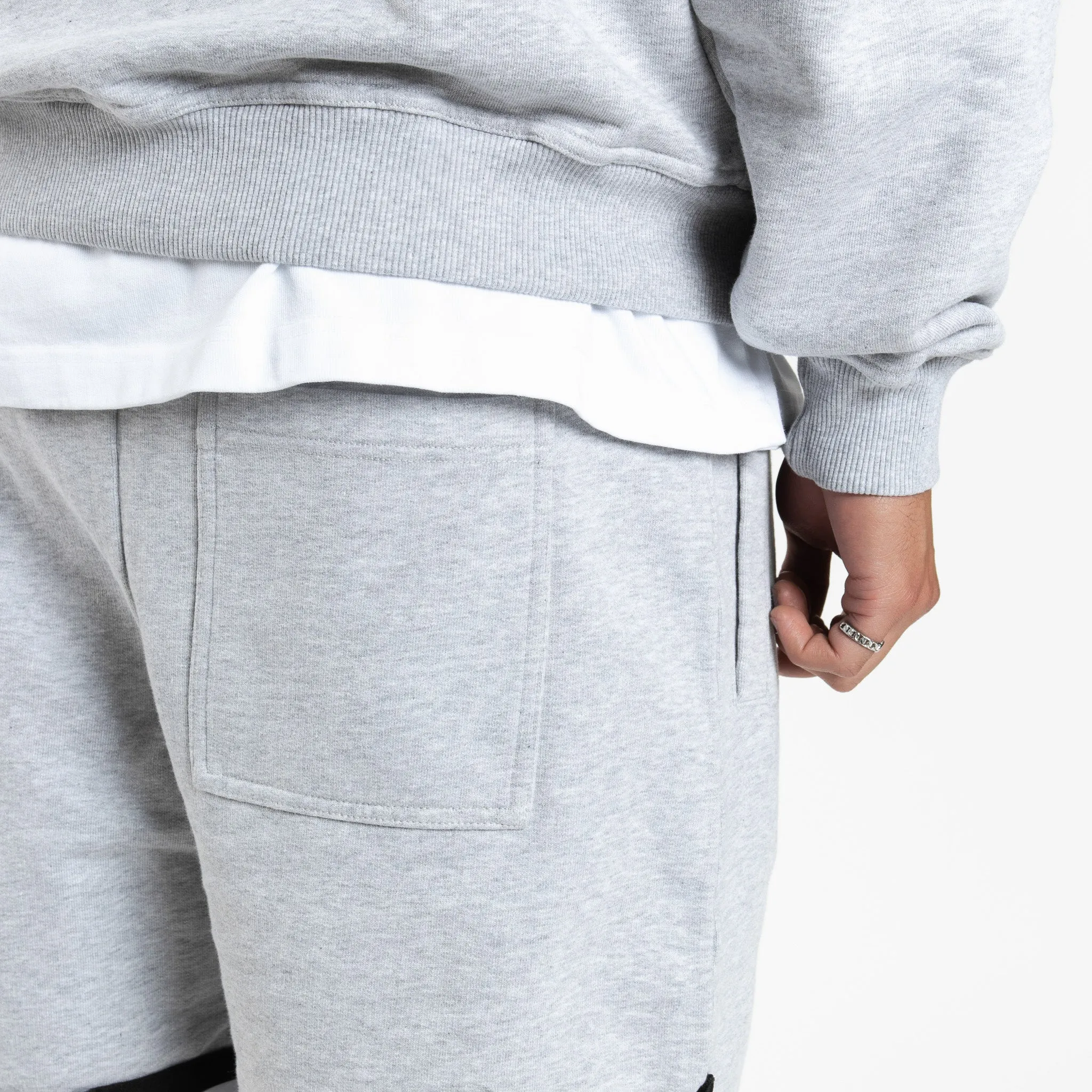 Sport Short - Light Marl Grey